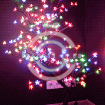 Светодиодное дерево «Сакура» 180см, 24В, RGB