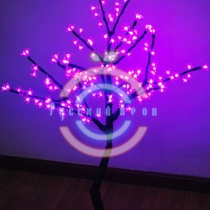 Светодиодное дерево «Сакура» 250см, 24В, розовое