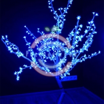 Светодиодное дерево «Сакура» 150см, 24В, синее/белый ствол