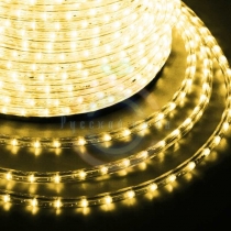 Дюралайт LED (светодиодный), постоянное свечение (2W), 36 LED/м, цвет:Золото, бухта 100м