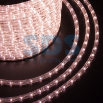 Дюралайт LED (светодиодный), постоянное свечение (2W) - розовое золото, 36 LED/м, бухта 100м