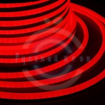 Гибкий неон LED (светодиодный) - красный, бухта 50м
