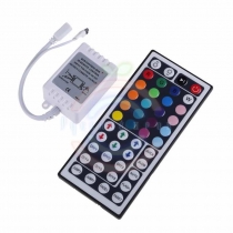 LED мини контроллер ИК(IR), 72W/144W, 44 кнопки, 12V/24V