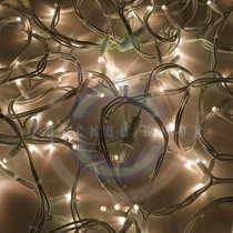 Гирлянда модульная светодиодная «Дюраплей LED» 20м 200 LED белый каучук тепло-белая