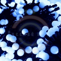 Гирлянда «LED ClipLight - ШАРИКИ» 24V, 3 нити по 20м, цвет диодов синий