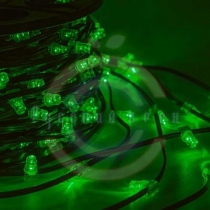 Гирлянда «LED ClipLight» 12V 150мм, цвет диодов зеленый