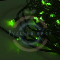 Гирлянда «LED ClipLight» 12V 300мм, цвет диодов зеленый
