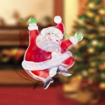 Фигура светодиодная«Санта Клаус» RGB на присоске