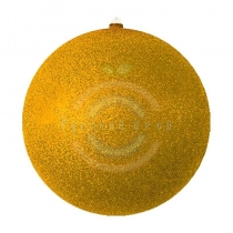 Елочная фигура «Шарик», 25см, цвет золотой