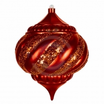 Елочная фигура «Лампа», 20см, цвет красный