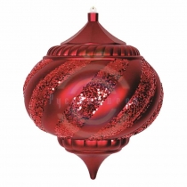 Елочная фигура «Лампа», 25см, цвет красный