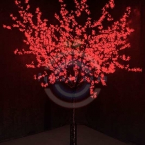 Светодиодное дерево «Сакура», высота 2,4м, Ø кроны 2м, красные светодиоды, IP 64, трансформатор