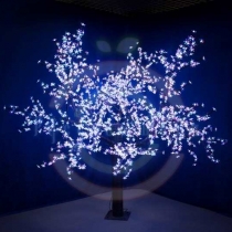 Светодиодное дерево «Сакура», высота 2,4м, Ø кроны 2м, RGB светодиоды, контроллер, IP 54, трансформатор