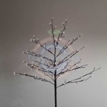 Дерево «Сакура», коричневый цвет ствола и веток, высота 1,2м, 80 светодиодов белого цвета, трансформатор IP44