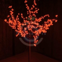 Светодиодное дерево «Сакура», высота 1,5м, Ø кроны 1,3м, красные диоды, IP 44, трансформатор