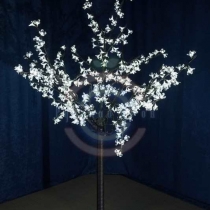 Светодиодное дерево «Сакура», высота 1,5м, Ø кроны 1,3м, белые светодиоды, IP 44, трансформатор