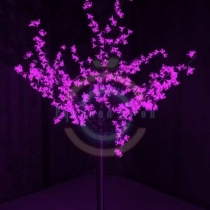 Светодиодное дерево «Сакура», высота 1,5м, Ø кроны 1,3м, фиолетовые диоды, IP 44, трансформатор