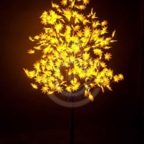 Светодиодное дерево «Клён», высота 2,1м, Ø кроны 1,8м, желтые светодиоды, IP 65, трансформатор