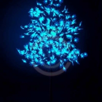 Светодиодное дерево «Клён», высота 2,1м, Ø кроны 1,8м, синие светодиоды, IP 65, трансформатор
