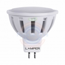 Лампа LED MR16 GU5, 3 3W 4000K 250Lm 220V STANDARD Lamper