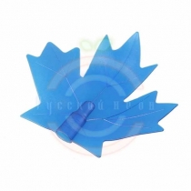 Колпачок «кленовый лист« (для дюраплей) синий