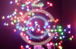 Светодиодное дерево «Сакура» RGB, 250см