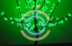 Светодиодное дерево «Сакура» 350см, 24В, зеленое
