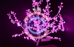 Светодиодное дерево «Сакура» 150см, 24В, розовое/белый ствол