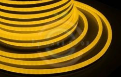 Гибкий неон LED (светодиодный) - желтый, бухта 50м