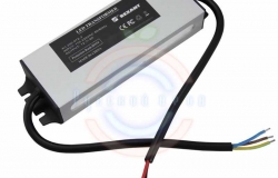 Источник питания 110-220V AC/12V DC, 6А, 72W с проводами, влагозащищенный (IP67)