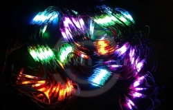 Гирлянда светодиодная «Сеть» 2x4м, черный каучук, 560 LED мультиколор