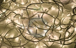 Гирлянда модульная светодиодная «Дюраплей LED» 20м 200 LED белый ПВХ, тепло-белая 24В