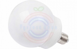 Лампа шар e27 12 LED Ø100мм белая