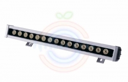 Прожектор уличный LED, линейный, RGB, 19W, DC24V, 15 диодов, 1350 Lm, IP65. 50см.