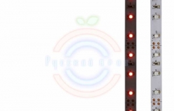 LED лента открытая, 8мм, IP23, SMD 3528, 60 LED/m, 12V, красная