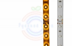 LED лента силикон, 8мм, IP65, SMD 3528, 60 LED/m, 12V, желтая