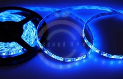 LED лента силикон, 10мм, IP65, SMD 5050, 60 LED/m, 12V, RGB