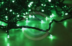 Гирлянда «LED ClipLight» 24V, 5 нитей по 20м, цвет диодов зеленый, Flashing (белый)