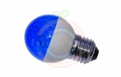Лампа строб e27 Ø50мм синяя