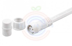 Гирлянда LED Galaxy «Bulb String» 10м, белый каучук, 30 ламп*6 LED белые, влагостойкая IP65