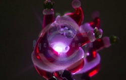 Фигура светодиодная«Санта Клаус» RGB на присоске