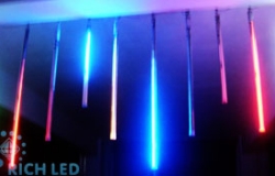 Гирлянда светодиодная «Сосулька» тающая 60см, синие диоды 